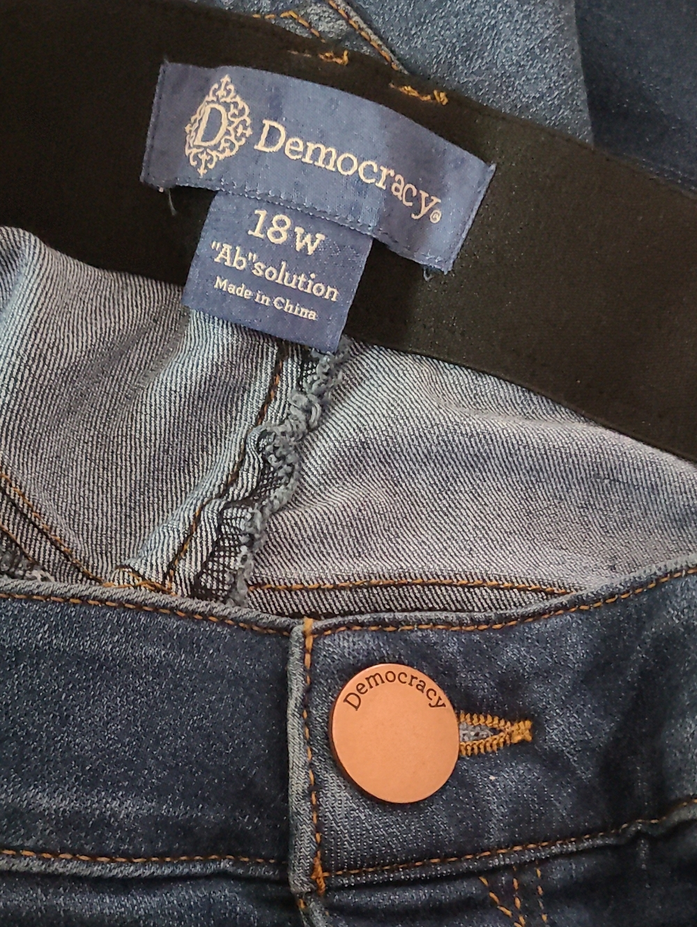 Democracy Women's Skinny Jeans - Blue
